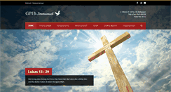 Desktop Screenshot of gpibimmanuelbpn.org